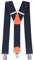 Ranger Hosenträger für Herren Y-förmige 5cm breit verstellbar und elastisch mit einem sehr starken Clips (Graphit)