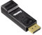 Hama DisplayPort zu HDMI-Adapter, 4K Ultra HD, DP Stecker zu HDMI Buchse, ideal für DP-Schnittstellen (Grafikkarte/Notebook), schwarz, 00054586