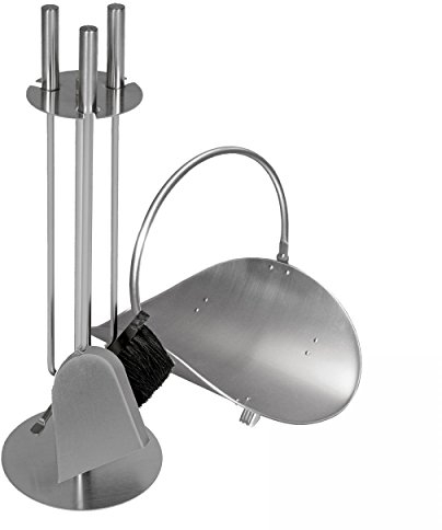 KAMINOFEN-SET EDELSTAHL MODELL 731