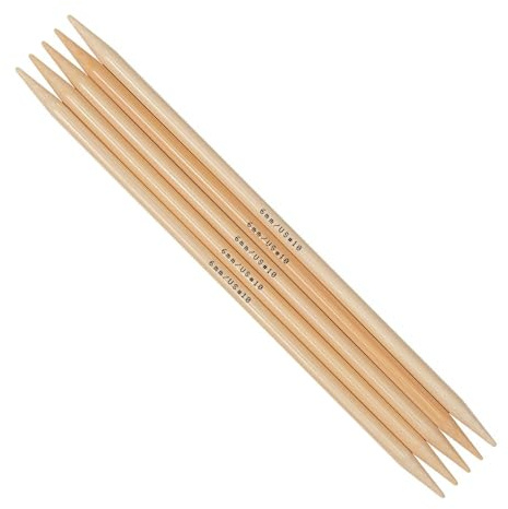 Addi Bambus-Strumpfstricknadeln 20 cm 10 mm - 1 Stück