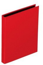 PAGNA 20405-03 Ringbuch Basic Colours - A5, 4-Ring, 25mm, rot