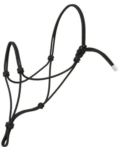 Weaver Leather Silvertip #95 Seilhalfter, schwarz, Draft