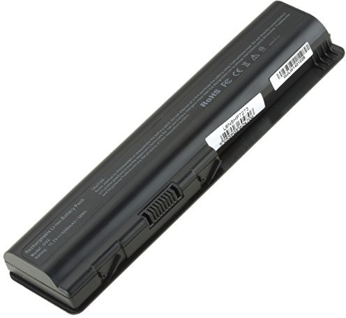 Batteria POTENZIATA HQ 5200mAh 10,8V per portatile Hp-Compaq Pavilion DV6-1040EI, DV6-1040EJ, DV6-1040EK, DV6-1040EL, DV6-1040EV, DV6-1040EZ, DV6-1042EL, DV6-1044EL, DV6-1045EE, DV6-1045EI