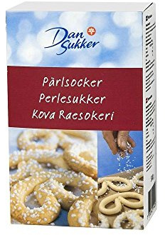 Dansukker Parlsocker Coarse Pearl Sugar (500g) - Pack of 2