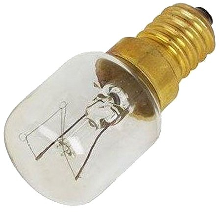 SPARES2GO Pygmy Light Bulb Lamp for Rangemaster Oven Cooker (15w, SES, E14)