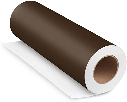 INDIGOS UG - Aufkleber für Küchenschränke 63x500cm - MATT - Folie aus hochwertigem PVC Tapeten Küche Klebefolie Möbel wasserfest für Schränke Selbstklebende Folie Küchenfolie Dekofolie - braun
