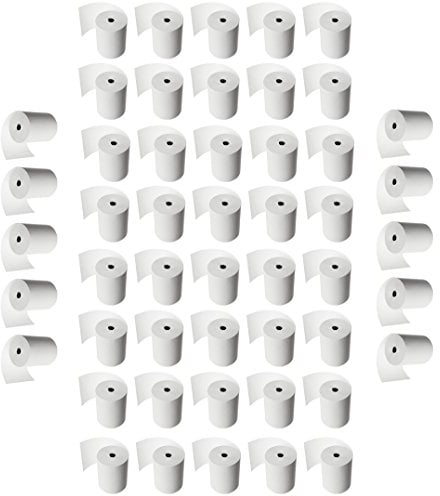 50 Thermorollen 80mm x 80m x 12mm [Ø 80mm] - Thermopapier Bonrolle - 80m lang - 50 Stück