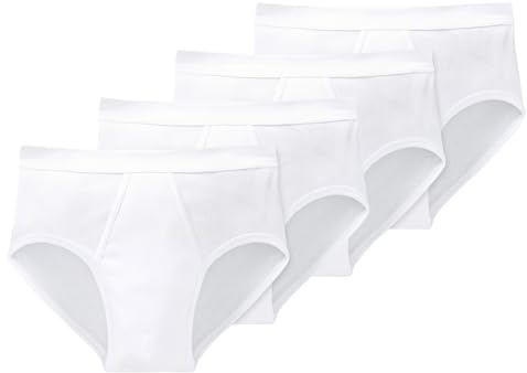 Schiesser Essentials Doppelripp Sportslips 4er Pack