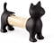 Balvi Porte Cure-Dents & salière et poivrière Cat Couleur : Noir en Forme de Chat Acrylique/Plastique