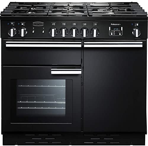 Rangemaster Professional Plus 100cm Gas Range Cooker - Black