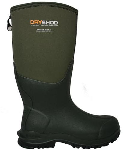 Dryshod Mens leggenda ginocchio alti stivali al ginocchio - grigio, Uomo, Stivali, Lgx-mh-ms, Evelina, 7