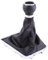 KIMISS Pomo de palanca de cambios de 6 velocidades, pomo de palanca de cambios de 6 velocidades, kit de marco de maletero compatible con B6 2005 2012