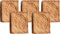5x Original Aleppo Seife 95% - 5% mit Olivenöl 95% Lorbeeröl 5% fürs Haar Gesicht & Körper - 100% Naturprodukt Vegane – Alepposeife Olivenölseife