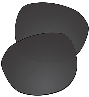 EZReplace Lentes de repuesto para gafas de sol Oakley Latch Key L OO9394-55mm (lentes polarizadas), Negro De Humo, Talla única