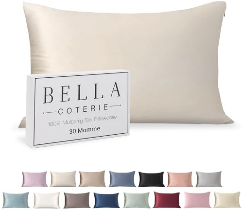 Bella Coterie | Luxury Silk Pillowcase for Hair and Skin | King Size