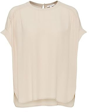 OPUS, Femka, Damen Bluse Tunika Shirt Jersey Natur M
