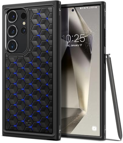 Spigen Cryo Armor Hülle Kompatibel mit Samsung Galaxy S24 Ultra -Cryo Blue