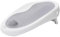 Bebamour Baby Bath Support 0-24 Monate Folding Stand Baby Badewanne mit starken Saugnapf-Design Baby Bath Support rutschfeste Badesessel für Baby,grau