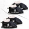 ACE HOCKEY Slide Board Booties für sanftes Gleiten (wiederverwendbar, waschbar) – kompatibel mit allen Fitness-/Hockey-Gleitbrettern – Slip-Over-Schuh-Design – Einheitsgröße