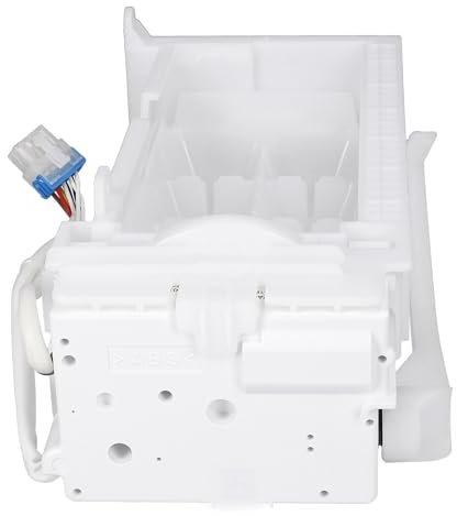 ensipart Eiswürfelbereiter für KühGefrierKombination kompatibel mit Samsung DA97-19010A Eiswürfelerzeuger für SideBySide Kühl-Gefrier-Kombination