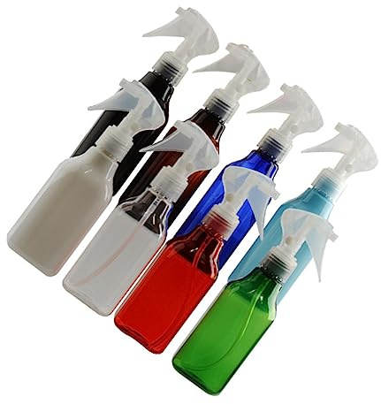 Gogogmee 8pcs Portable Spray Gun Bottle Water Sprayer for Plant Care Reusable Spray Bottle Mist Watering Function for Home Gardening Random Color