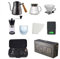 Juego de cafetera de goteo, juego de cafetera V60, herramienta de café de 7 piezas con bolsa de viaje portátil, juego de filtros de café V60, para el hogar, viajes, camping