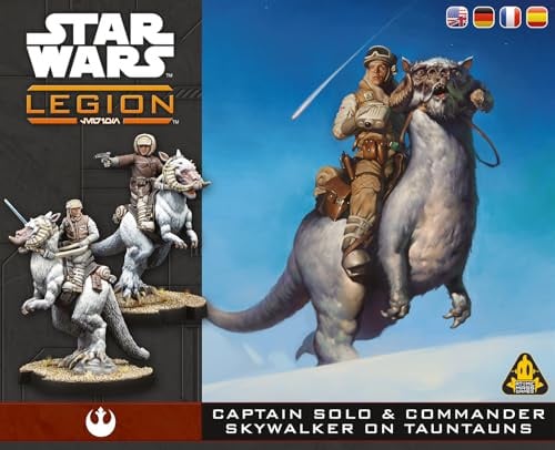 Asmodee, Star Wars: Legion – Solo & Skywalker on Tauntauns, Tabletop
