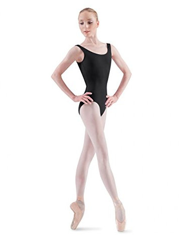 Bloch Dance Damen Ballerina Basic Tank-Trikot, Schwarz, Größe S