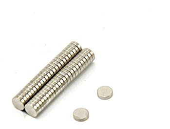 N35 Neodym - Magnet Für Kunst, Kunsthandwerk, Modellherstellung, Diy, Hobbys und Verpackungen - 4mm Durchmesser x 1mm Dick - 0,16kg Zug - Pack von 50