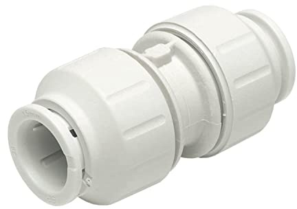 15MM COUPLING, JG SPEED FIT PEM0415W By JG SPEEDFIT
