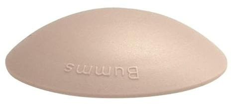 FELGNER BUMMS Türstopper | Türpuffer Türsicherheit aus Kunststoff | Anbringen zum Schutz von Wand, Schrank, Tür, Glas, Fliese, Tapete uvm.| Durchmesser 60mm, Höhe 15mm | Farbe: beige
