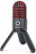 SAMSON Meteor Mic USB Studio Microphone, Titanium Black/Red - Limited Edition