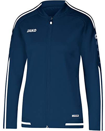 JAKO Damen Freizeitjacke Striker 2.0, marine/weiß, 42, 9819