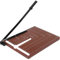 Meditool Taglierina di carta A3 B4 A4 Ghigliottina di carta (A3), 48,5 x 38,5 x 3,3 cm, sicurezza salvaguardare, base in legno rosso scuro