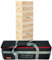 Ubergames Riesen Wackelturm XXXL Spiel Aus echt Hart Holz - 19kgs. Top Qualität Stapelturm - bis 150 cm Groß -ökologisch Holz - in Ultra Luxus Tasche