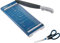 Dahle 502 Papierschneider (Bis DIN A4, 8 Blatt Schneidleistung) blau (Set inkl. Qualitätsschere)