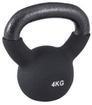 PhysioRoom Kettlebell Weight (4kg - 20kg) with Easy Grip Handle - Home Gym Fitness Workout Equipment for Strength Training, Building & Toning Muscle