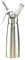 KUANDARM Sifone Panna montata incl. 3 beccucci Decorativi in Acciaio Inossidabile e 1 spazzolini (1000 ml) – Sifone Cucina montapanna per Panna, Creme, Spume, seltz, Soda e Spritz, Silver