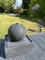allpondsolutions Globe on Plate Box Garden Water Feature with LED Lights - Solar Powered Panel - 33x37x37cm