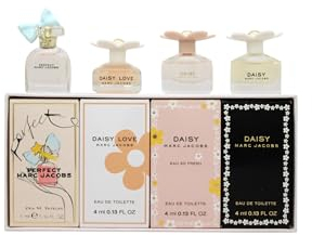 Marc Jacobs 4 Pieces for Women Mini Gift Set, 0.55 Ounce