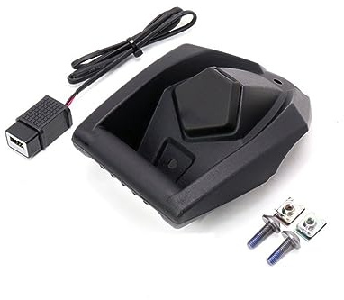 Support de téléphone Pour Yamaha Pour XMAX 125 300 400 Pour N-MAX 155 Pour X-MAX 125 Pour Support Moto Support Pour Téléphone Portable GPS Smartphone USB (Couleur : Holder)