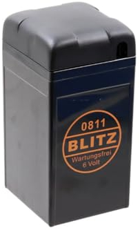 Batterie 6V - 12Ah - Vliesbatterie 0811, mit Deckel passend für BMW R25, R35