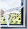 Xrdbfd Innen Thermo Cover Fenster-isolierfolie, Kälteschutzfolie Fenster, Isolierfolie Fenster Wärmeschutz, Thermofolie, Transparente Fensterfolie, Anpassbar,WxH-80x120cm/31 * 47in