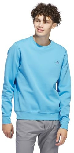adidas Golf Herren Core Crew Neck Sustainable - Halbblauer Ausbruch - L
