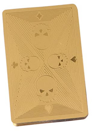 JOINPAYA Kartenspiel Spielen pokerkarten Spielkarten Poker Deck Playing Cards Deck of Cards leuchtender Schürhaken Poker aus Papier Kartenspielen Pokerkarte aus Papier Brettspiel-Poker