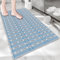 Onihan Shower Mat Non Slip Anti Mould,36×16 INCH Extra Long Bath Mat Non Slip for Shower and Bath,Rubber Nonslip Bathmat for DIY Cut,Machine Washable,Safe Shower for the Elderly and Children