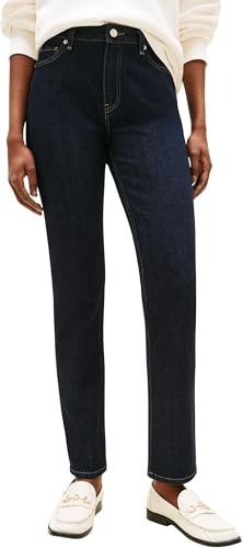 Tommy Hilfiger Damen Jeans Hose Rinse Slim Mid Rise, Blau (Denim Rinse 01), 26W/30L