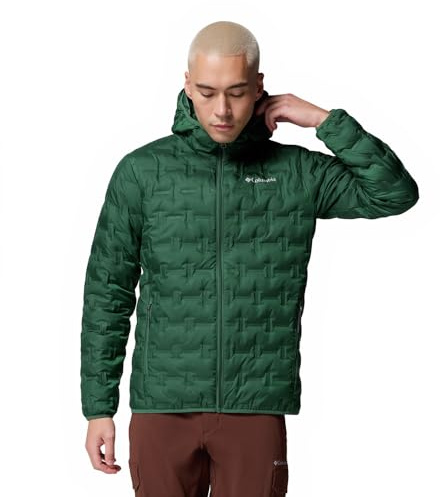 Columbia Homme Delta Ridge 2 Down Hooded Jacket Doudoune À Capuche, Forêt Tropicale., L EU