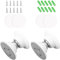 Aiyraa 2 Stück Türstopper Magnet, Magnetischer Türstopper Ohne Bohren, Türhalter Magnetisch, Türstopper Boden Magnetisch, Magnet Türstopper für Wohnmobil, Wohnwagen, Boot, Fracht, Türstopper Kleben