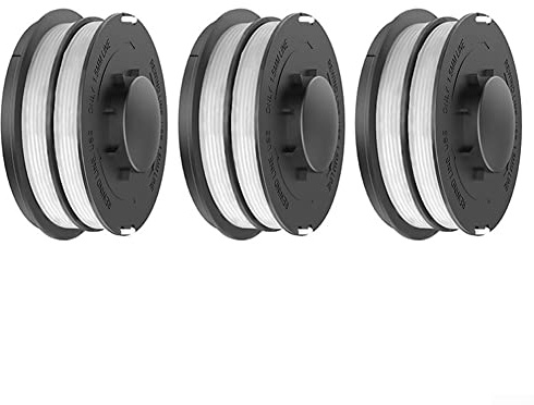 StarRing 3/6/9 Stück Ersatz-Trimmerspule für Aldi GLR 450/1 450/2 450/3 450/4 450/5 Rasentrimmer, doppelte Autofeed-Trimmerspulen (3 Stück)